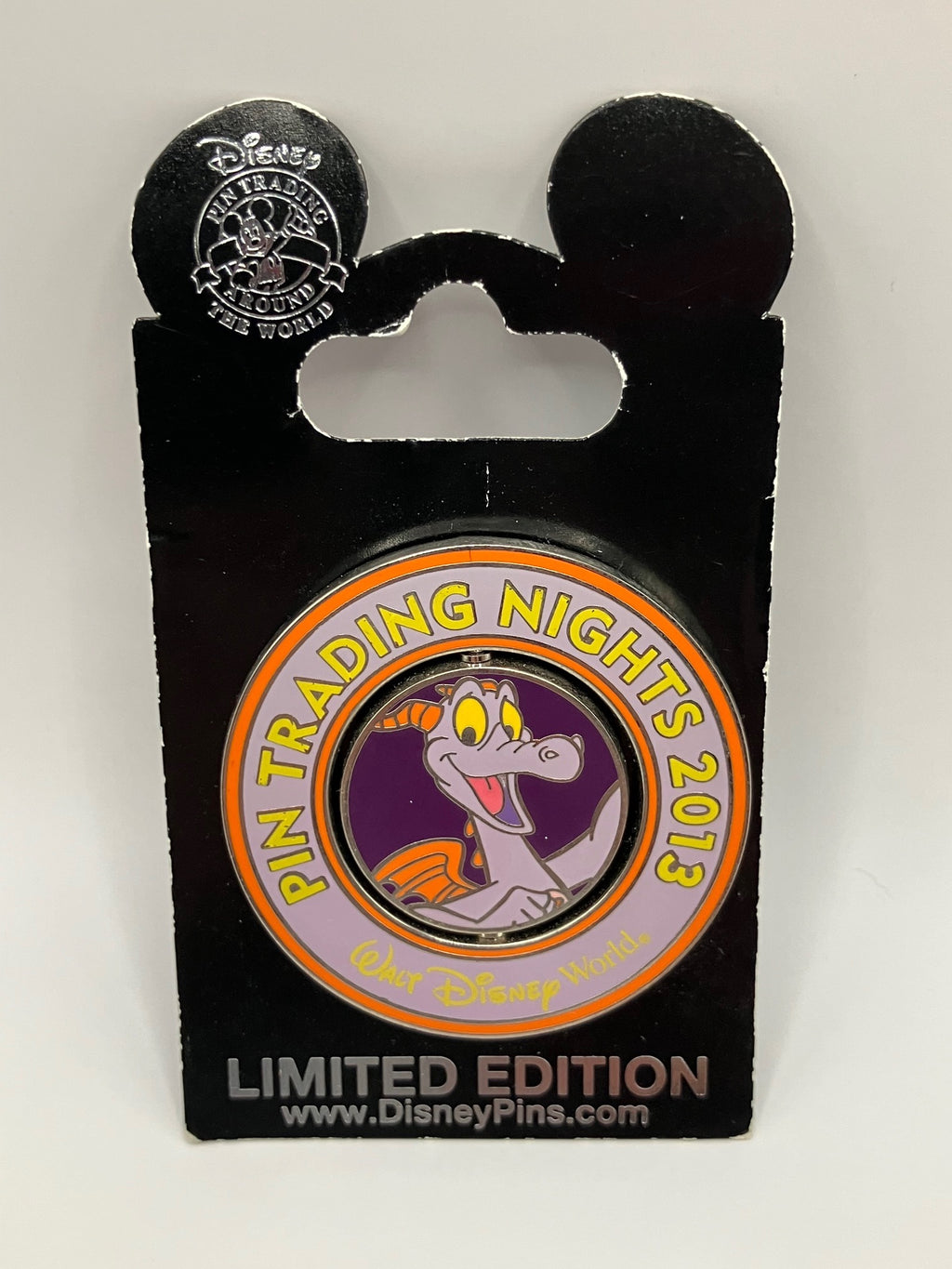LE 750 WDW Pin Trading Nights Figment 2013 Spinner