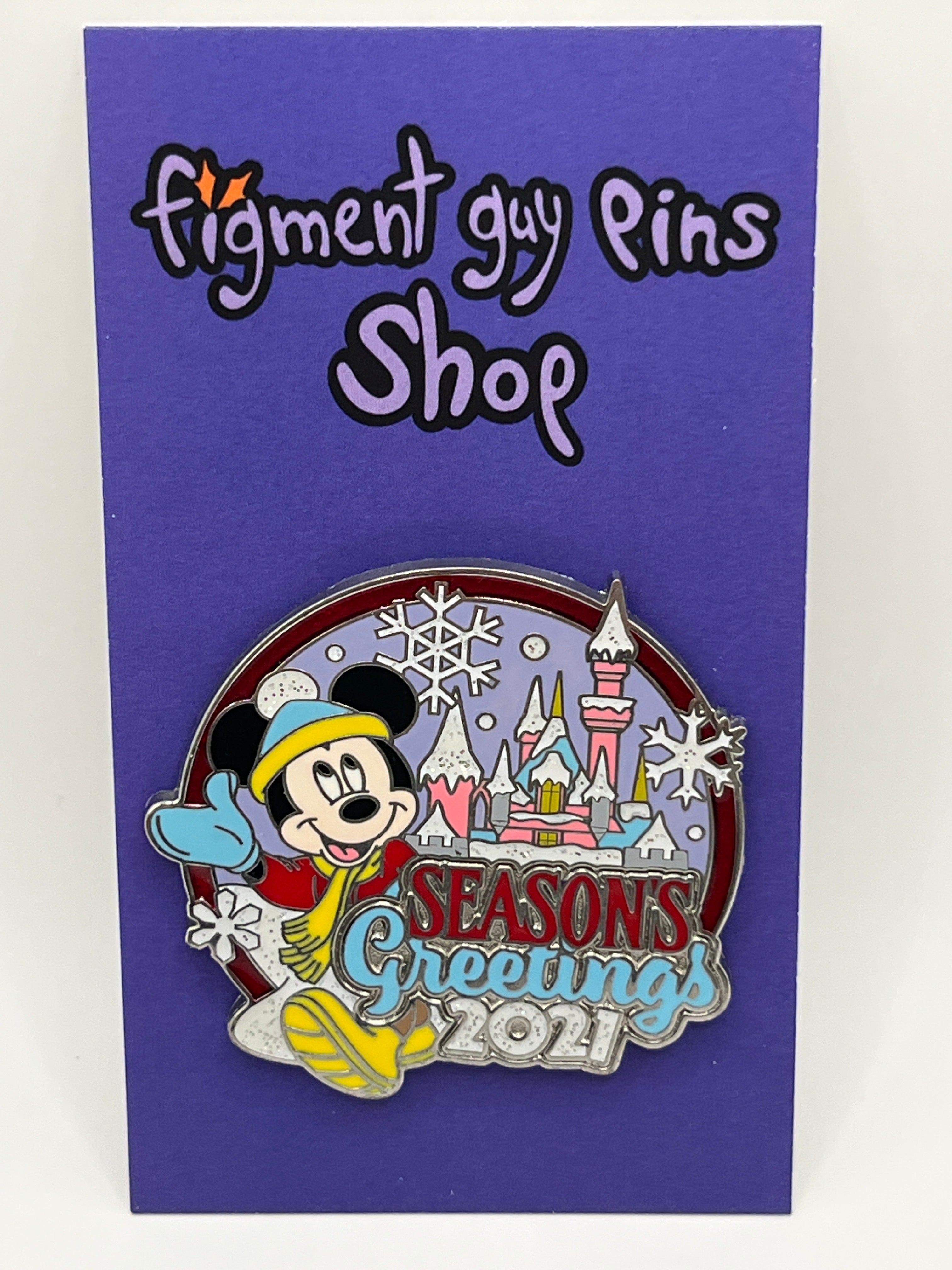 Season’s Greetings 2021 Mickey Mouse