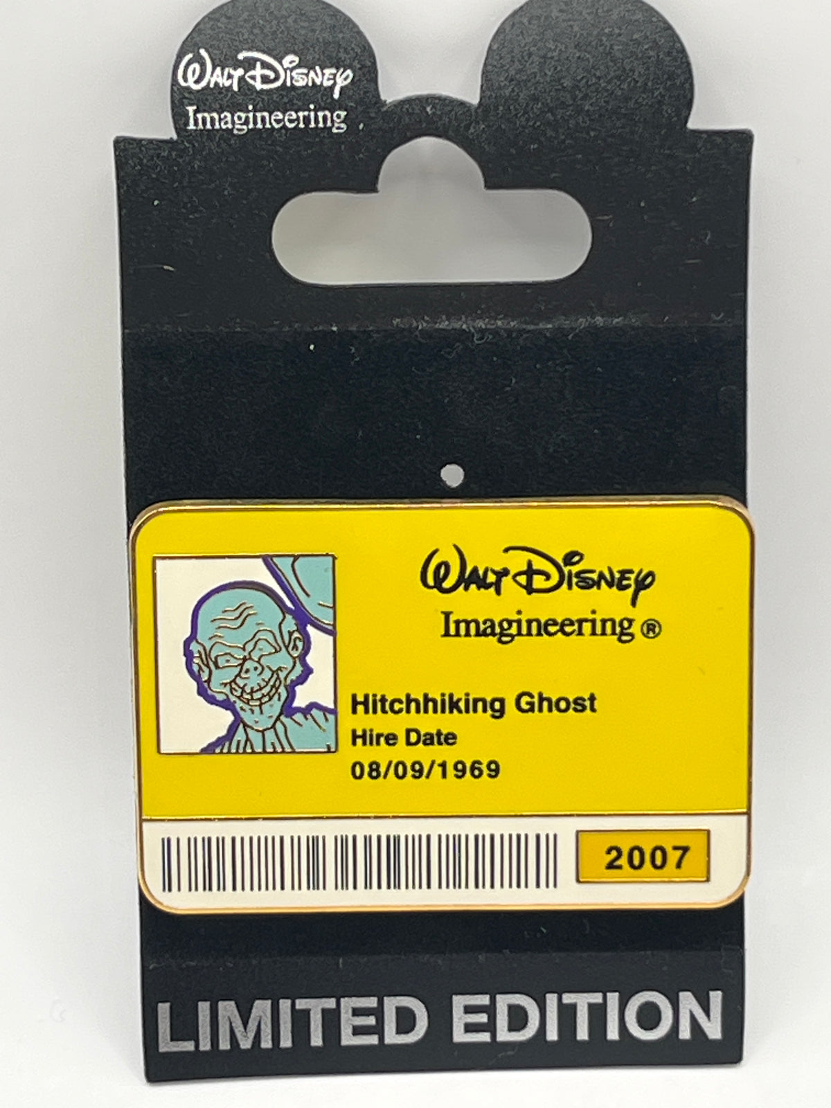 LE 300 WDI Hitchhiking Ghost ID Card FLAWED (Read Description) - C36
