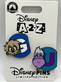 LE 1250 A-2-Z Two Set Letters ‘G & U’ Gurgi & Ursula - V4