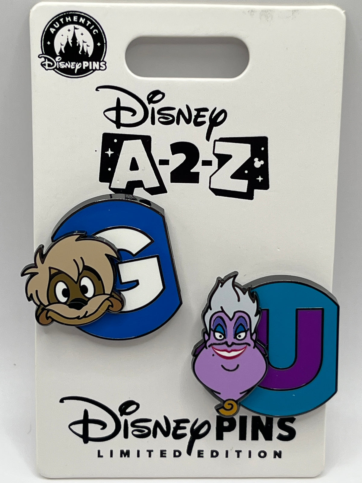 LE 1250 A-2-Z Two Set Letters ‘G & U’ Gurgi & Ursula - V4