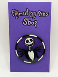 Nightmare Before Christmas Stained Glass Jack Skellington NBC
