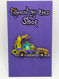 Vintage Character Car Parade Monsters Inc Sulley & Mike - B41