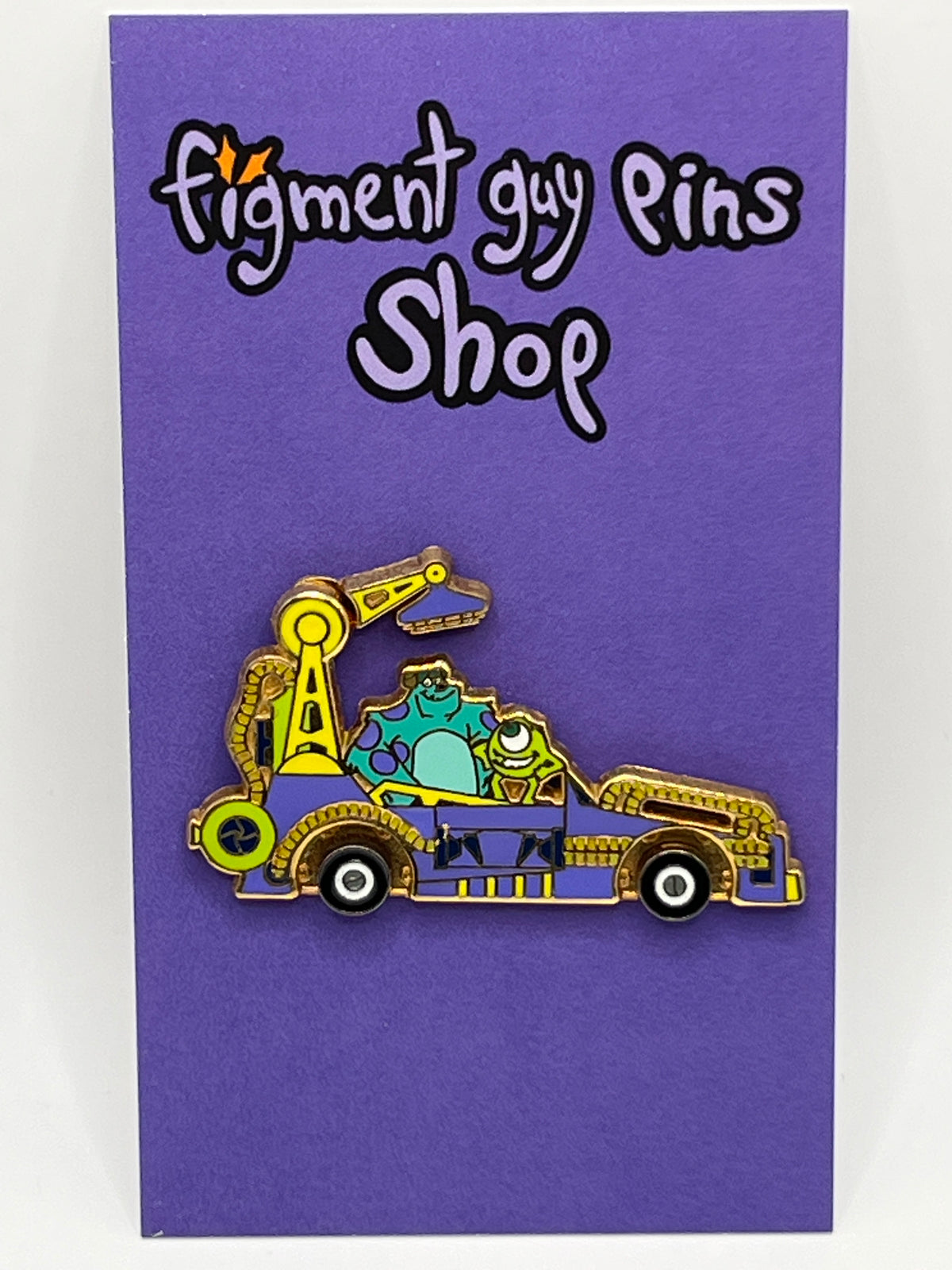 Vintage Character Car Parade Monsters Inc Sulley & Mike - B41