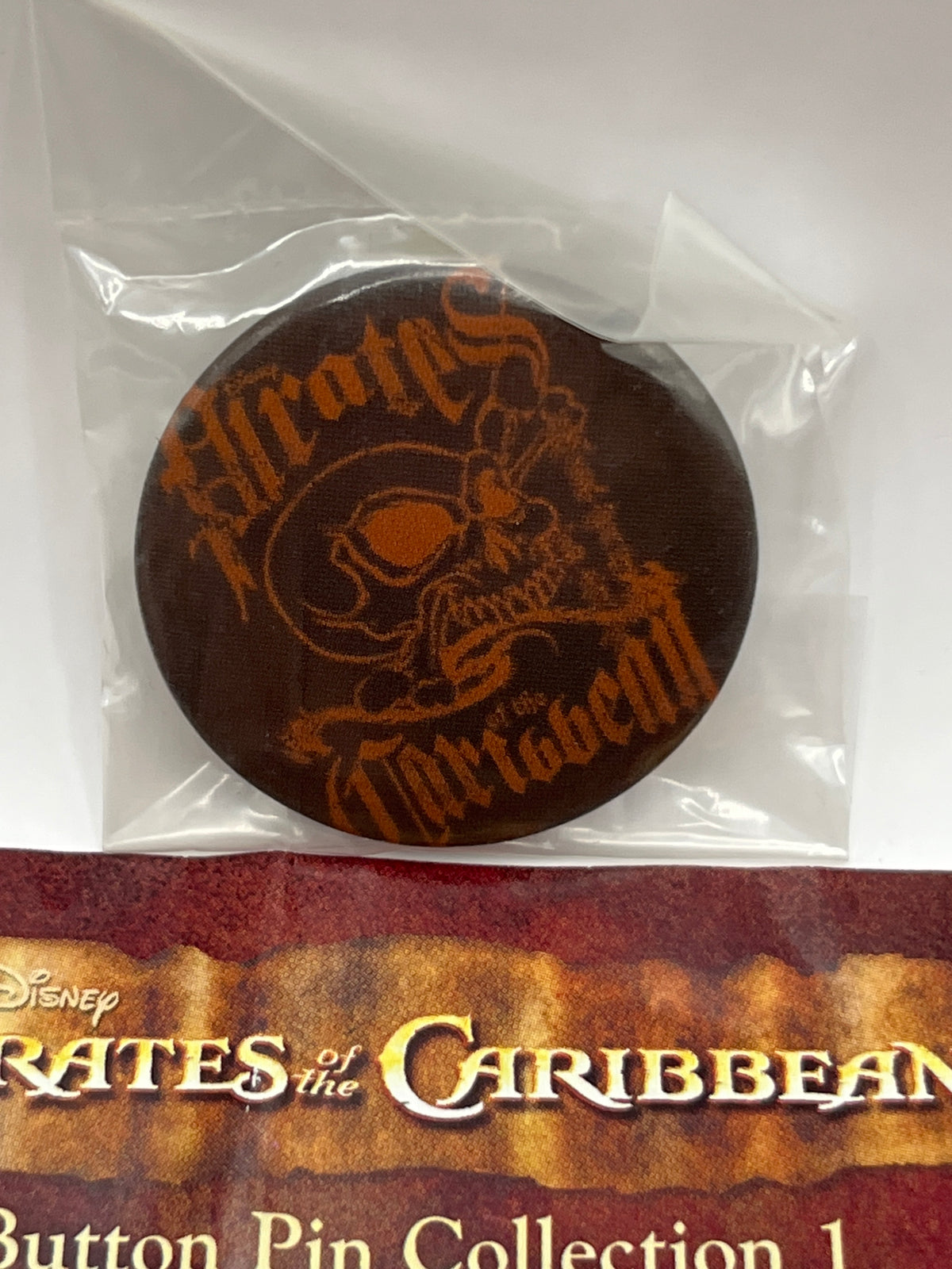 Pirates of the Caribbean Button Collection 9 Buttons - BB19