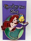 LE 400 Little Mermaid Ariel Reading to Flounder - Q21