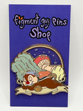 Dale Napping Stained Glass - R16