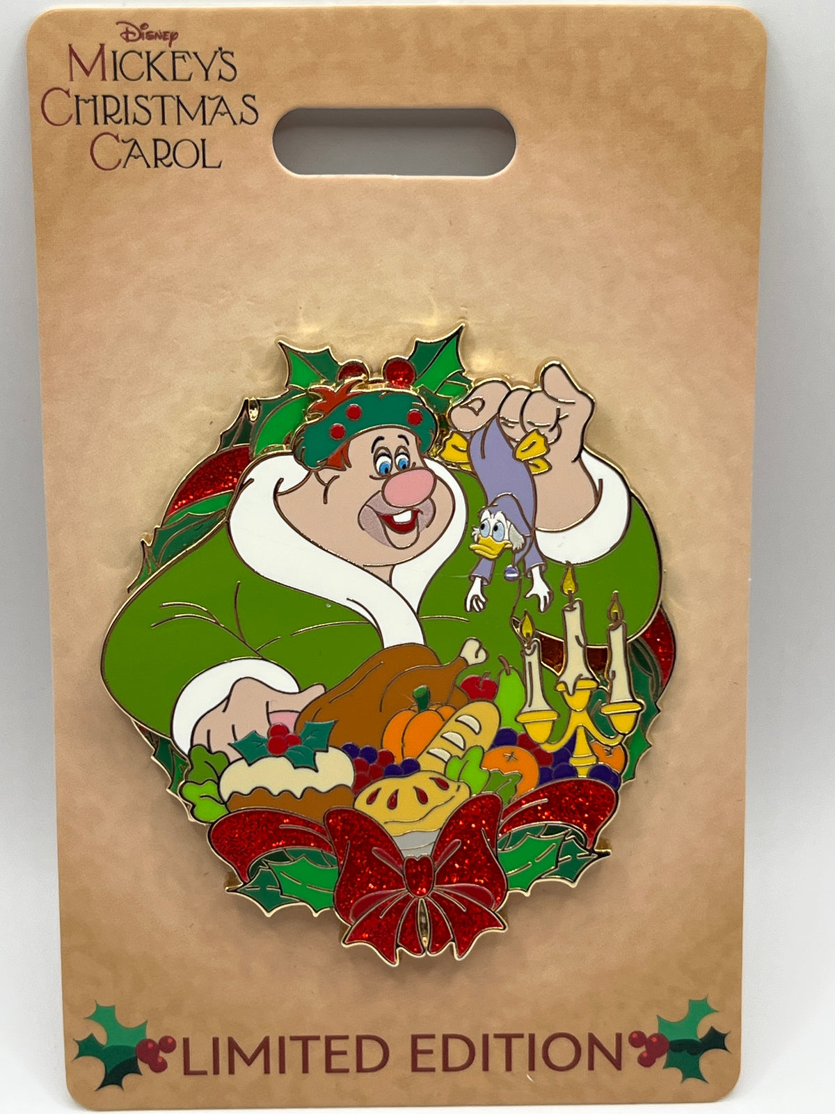 LE 300 WDI Mickey’s Christmas Carol Giant & Scrooge - S13