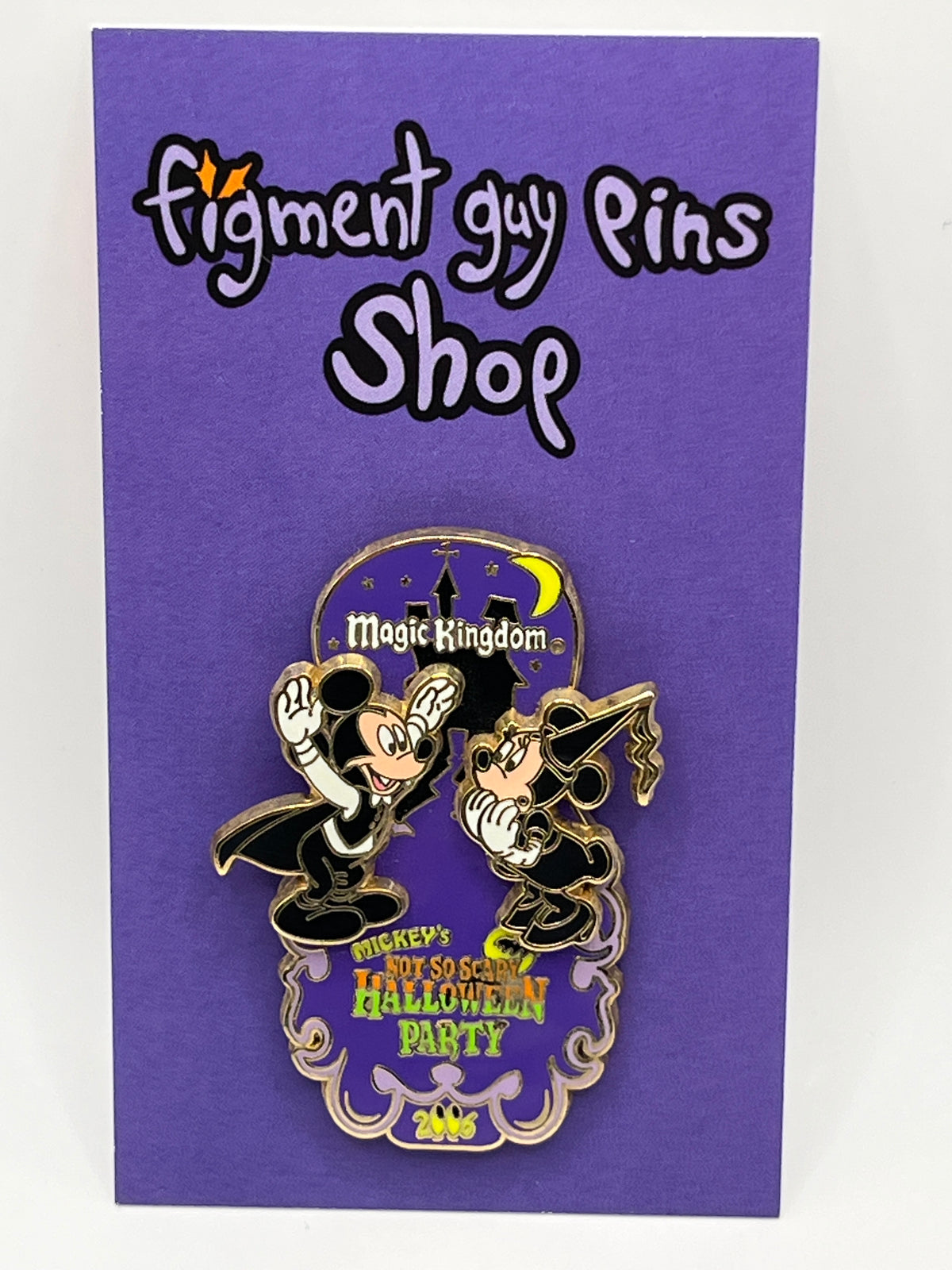 LE 2000 MNSSHP 2006 Vampire Mickey & Witch Minnie - B58