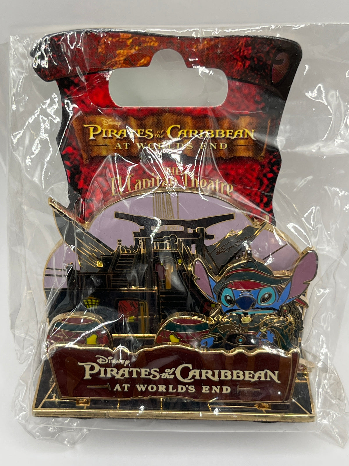 LE 300 DSF Pirates of the Caribbean At World’s End Pirate Stitch Diorama - BB18
