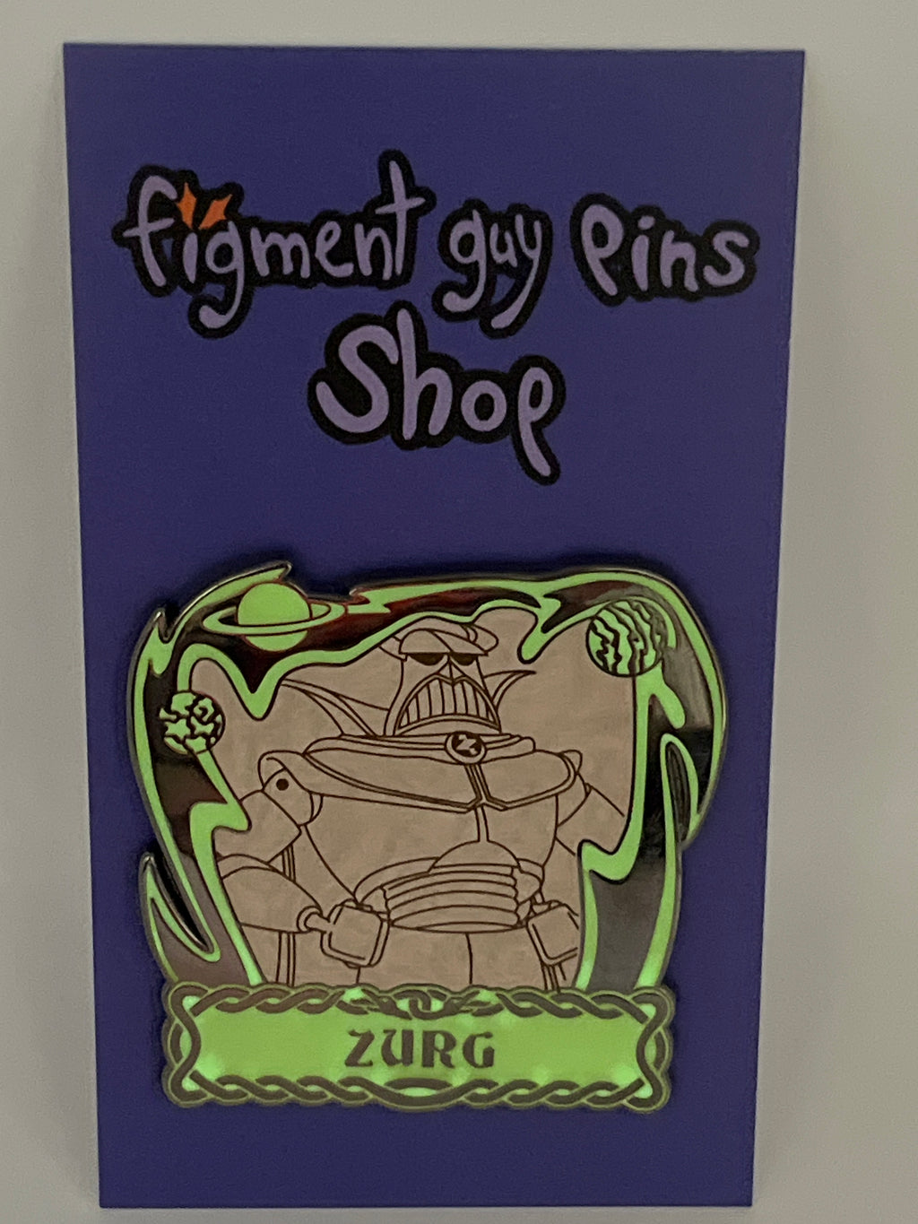 Limited Release Toy Story Villain Zurg Glow in the Dark - Q6