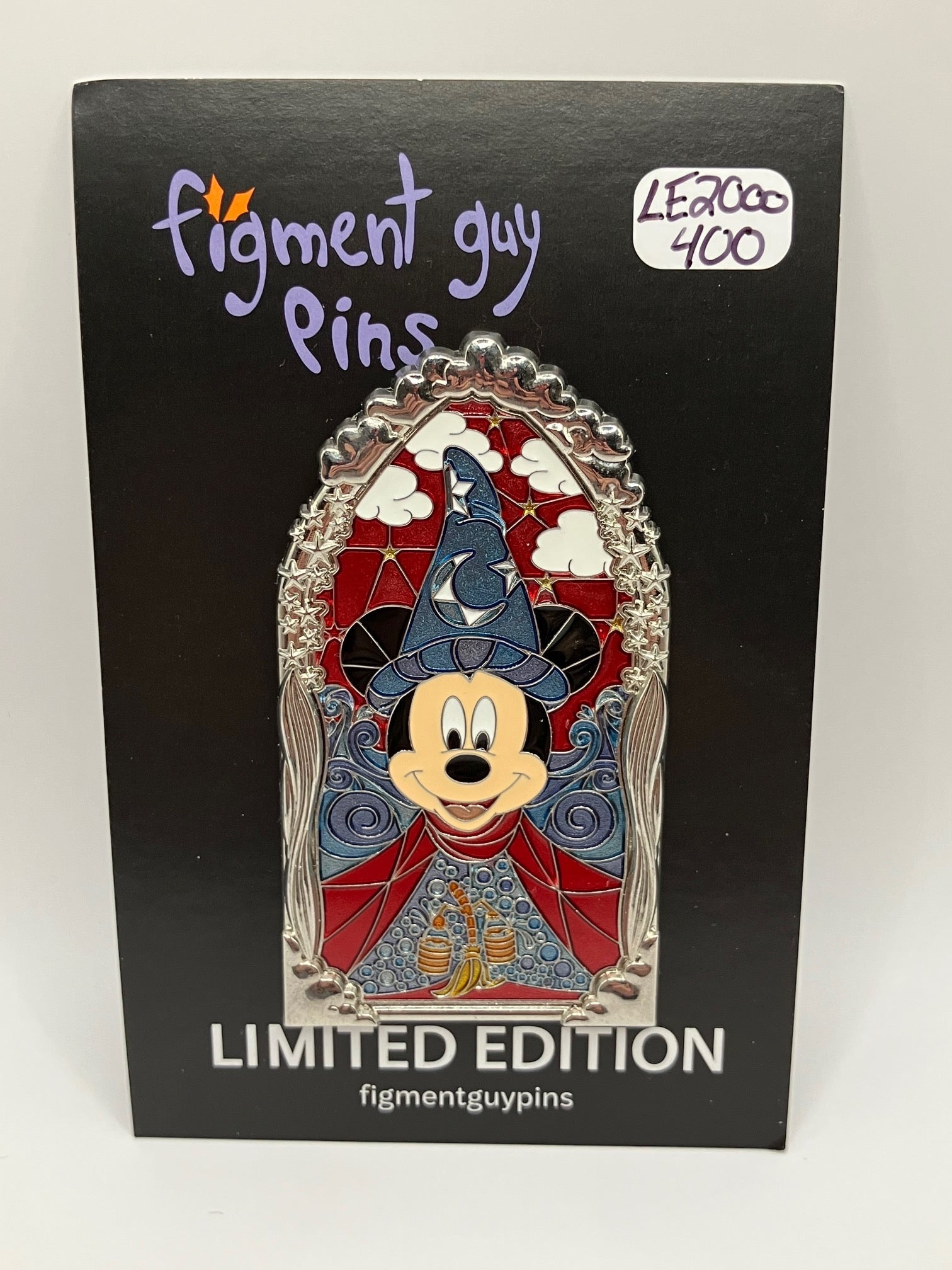 LE 2000 Windows Of Magic Sorcerer Mickey