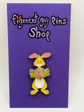 Rabbit Holding Flowers Winnie the Pooh