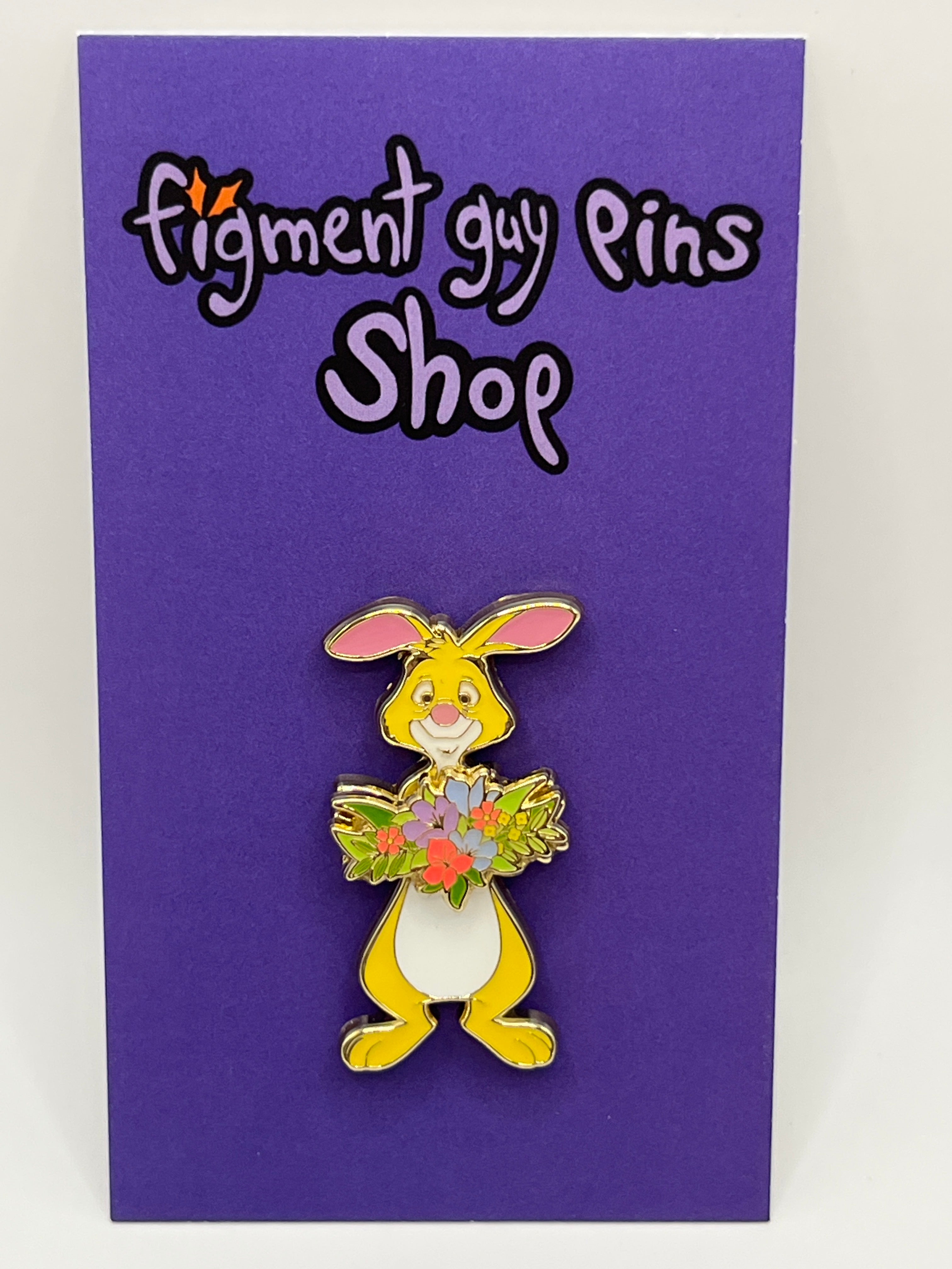 Rabbit Holding Flowers Winnie the Pooh