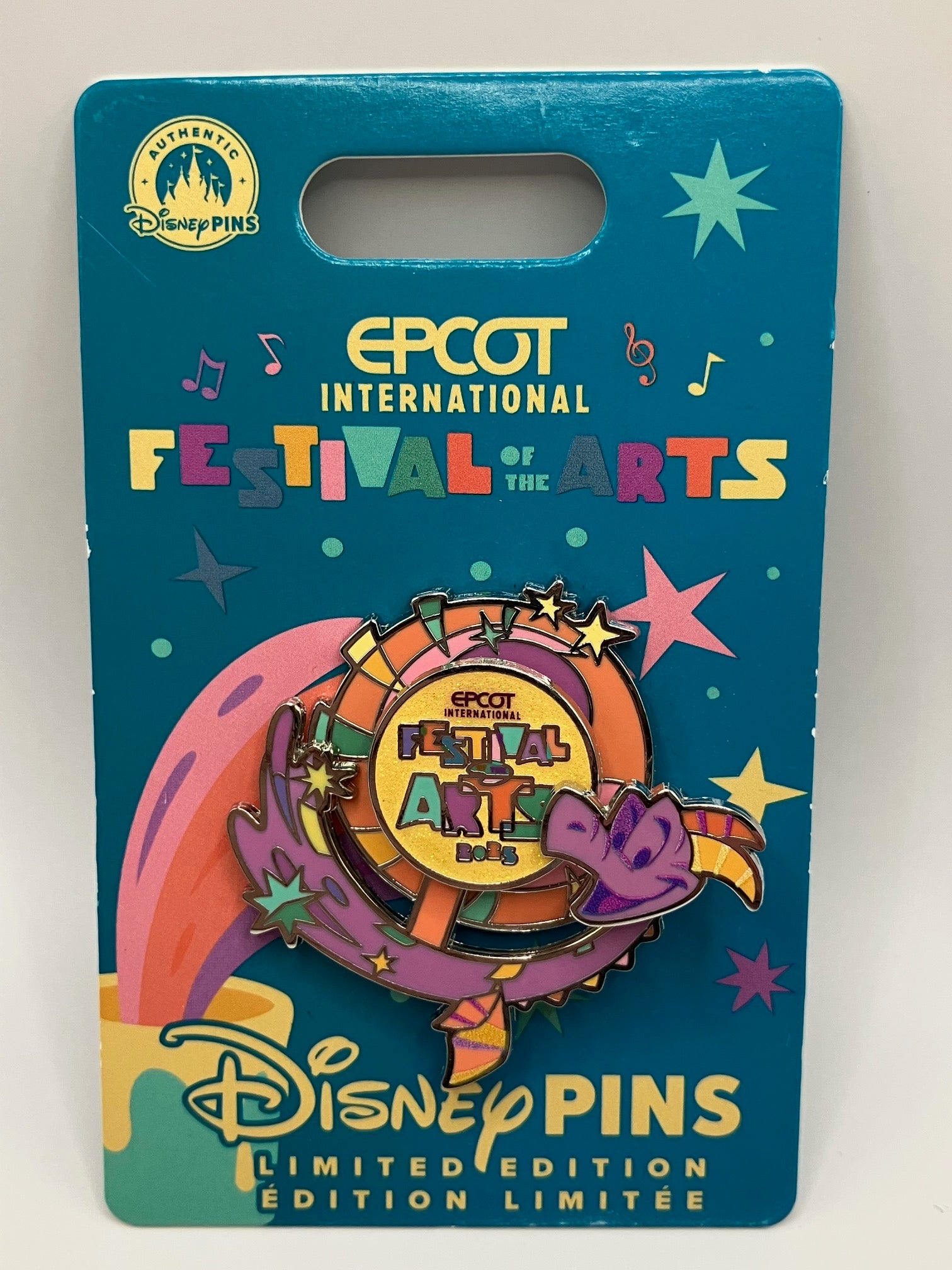 LE 4000 Epcot Festival Of The Arts Figment Spinner 2025