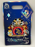 LE 275 Celebrating 25 Years of Disney Pin Trading Jumbo Fab 5