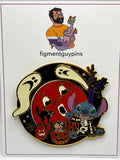 LE 1000 Glow in the Dark Halloween Stitch Skeleton Jumbo