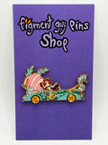 Vintage Character Car Parade The Little Mermaid Ariel & Flounder - B48