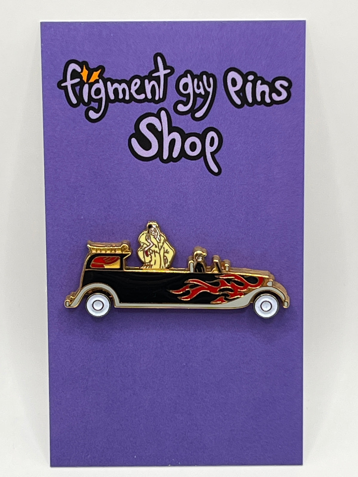 Vintage Character Car Parade Cruella DeVil - B22