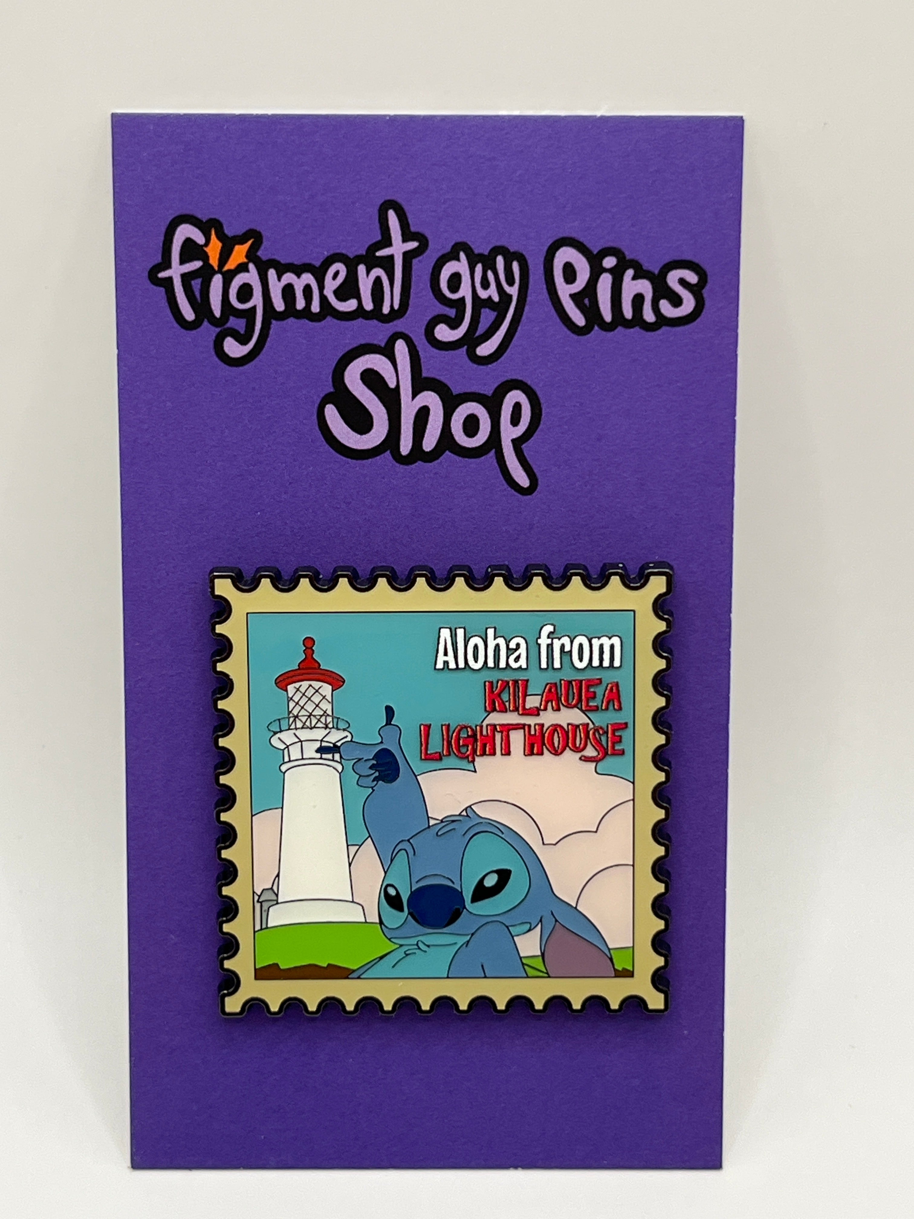 Stitch Stamp Aloha from Kilauea Lighthouse