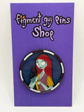 Nightmare Before Christmas Stained Glass Sally NBC