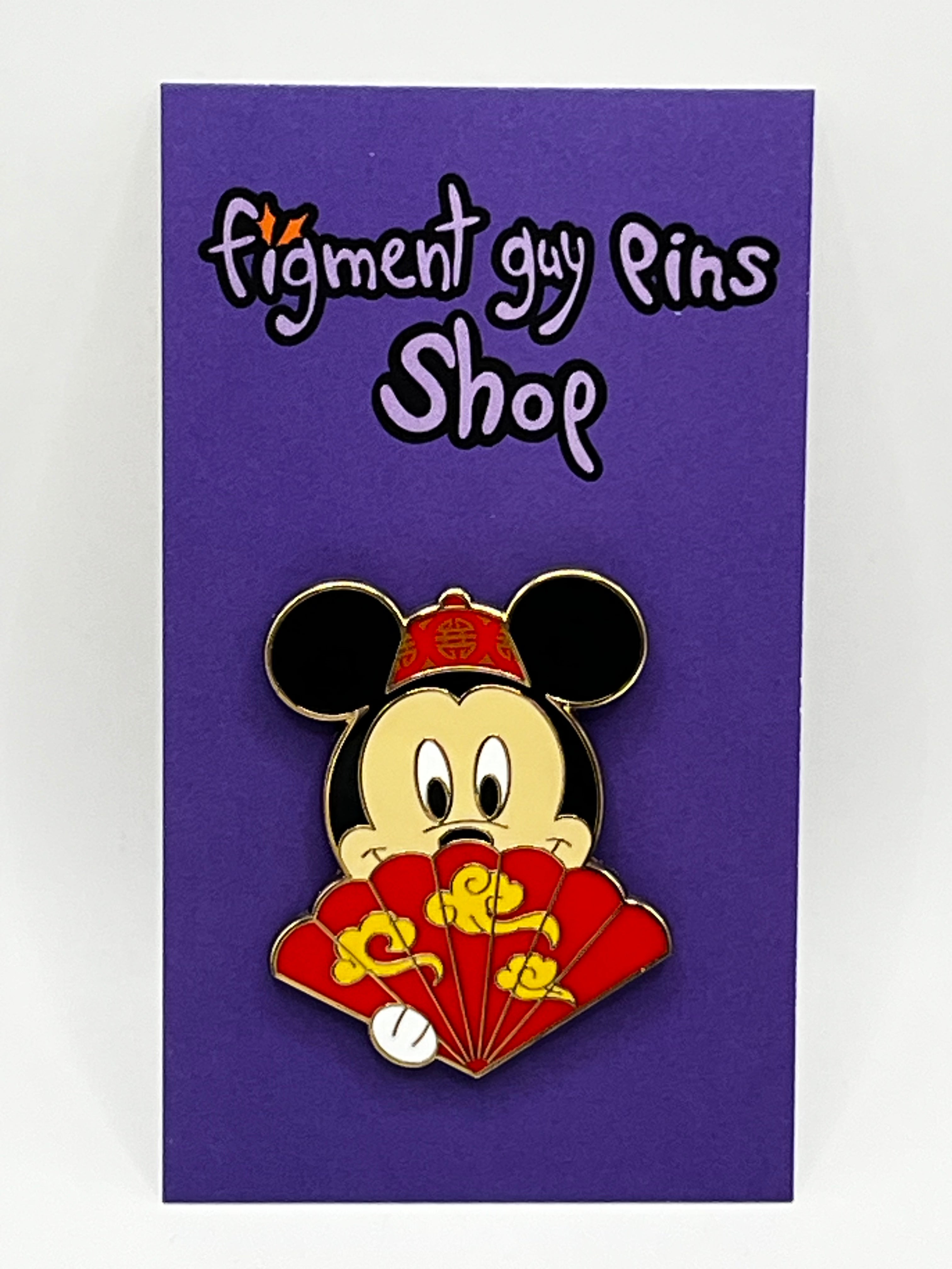 Character Folding Fans Mickey - L73