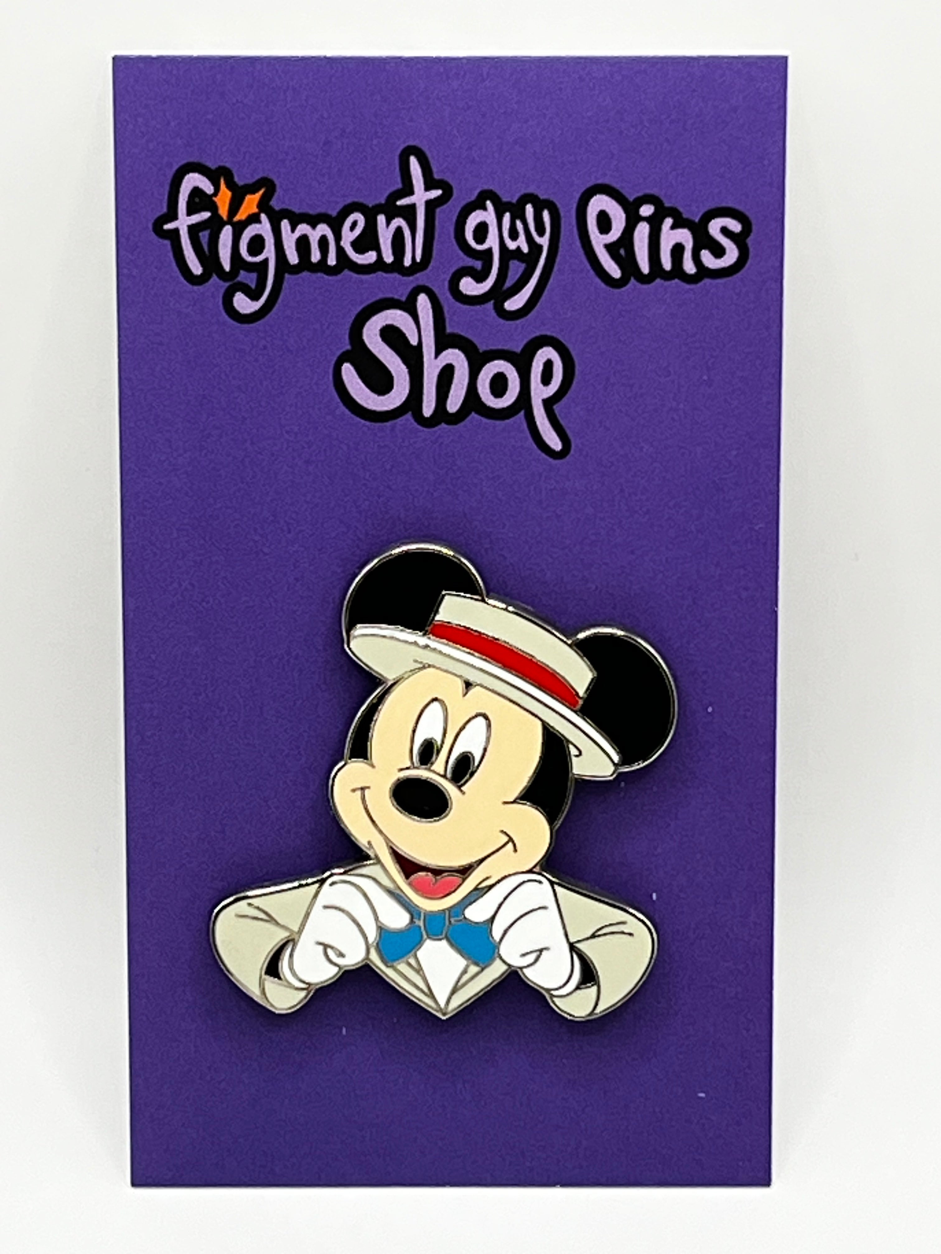 Dapper Mickey Booster Pin - L75