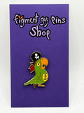 Pirates of the Caribbean Parrot Booster Pin -L81