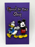 Donald & Mickey Fist Bump - O8