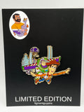 LE 300 Shanghai Disney Pixar Toy Story Mini Jumbo Buzz Lightyear & Woody - BB10