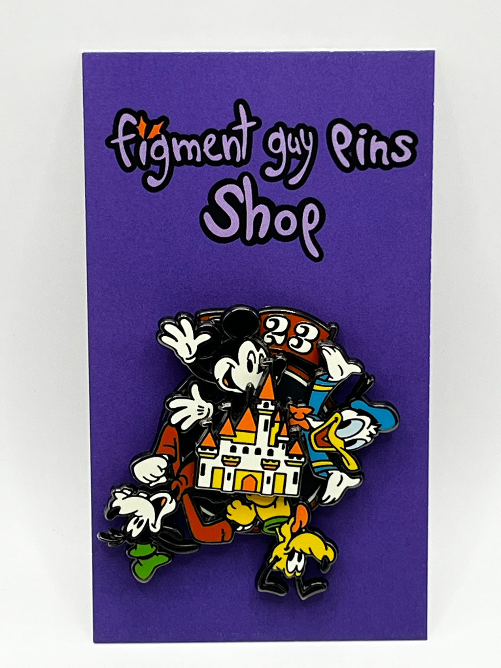 2023 Spinner Pin Mickey, Donald, Pluto & Goofy - G47