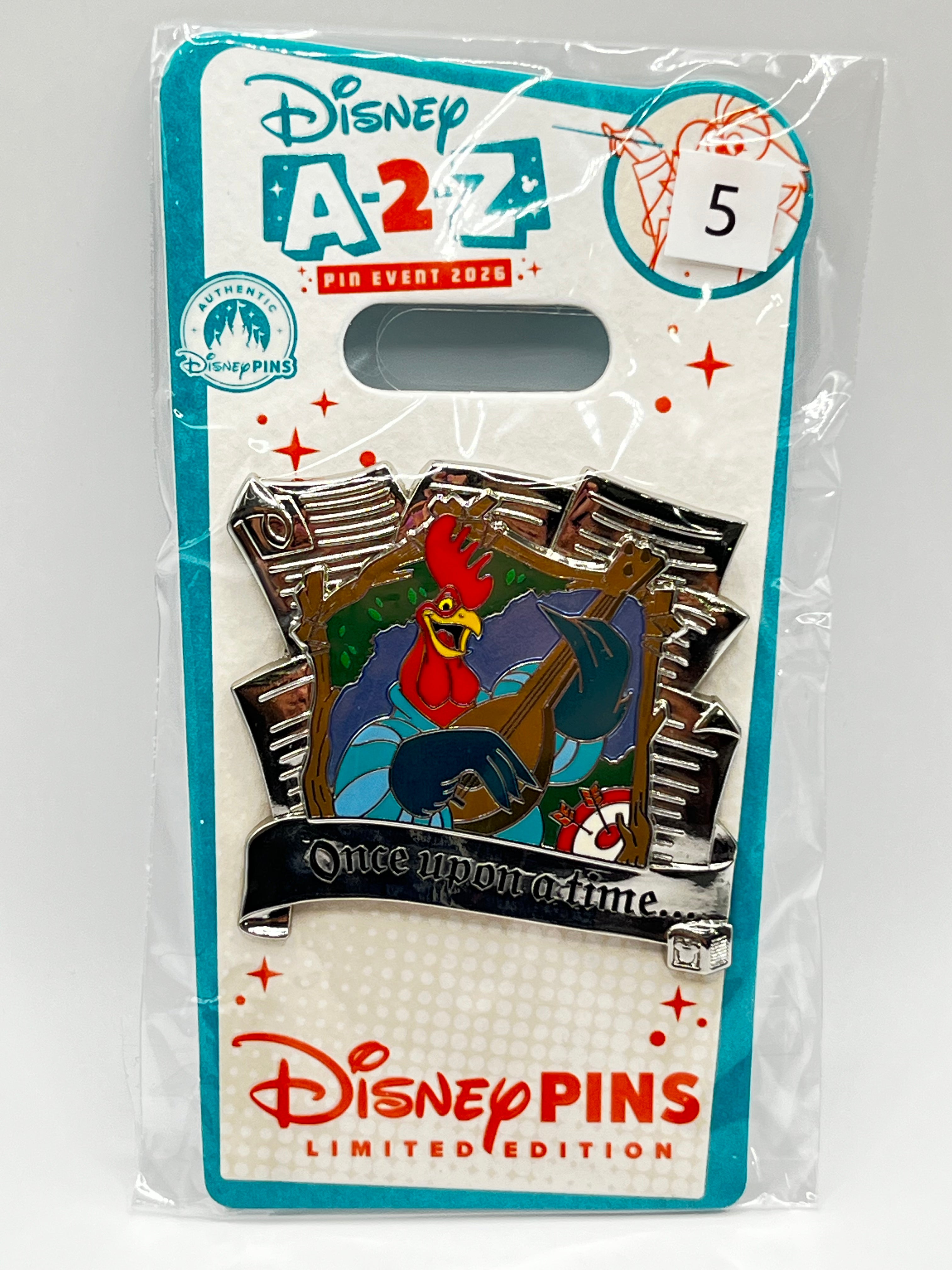 LE 750 A-2-Z Pin Event 2026 Robin Hood Alan-a-Dale ‘Once upon a time…’ - T1