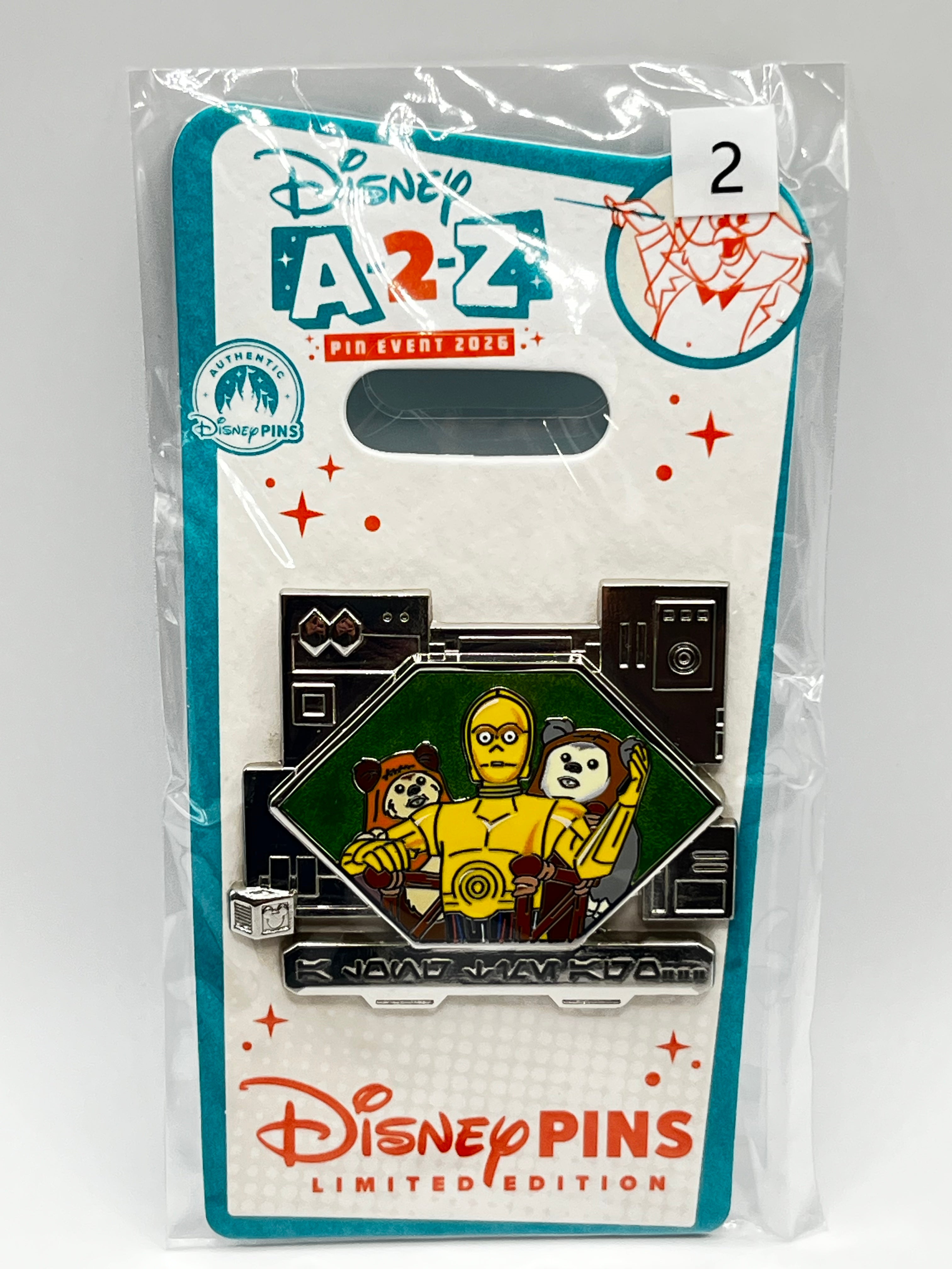 LE 750 A-2-Z Pin Event 2026 C-3PO & Ewoks ‘Once upon a time…’ - S16