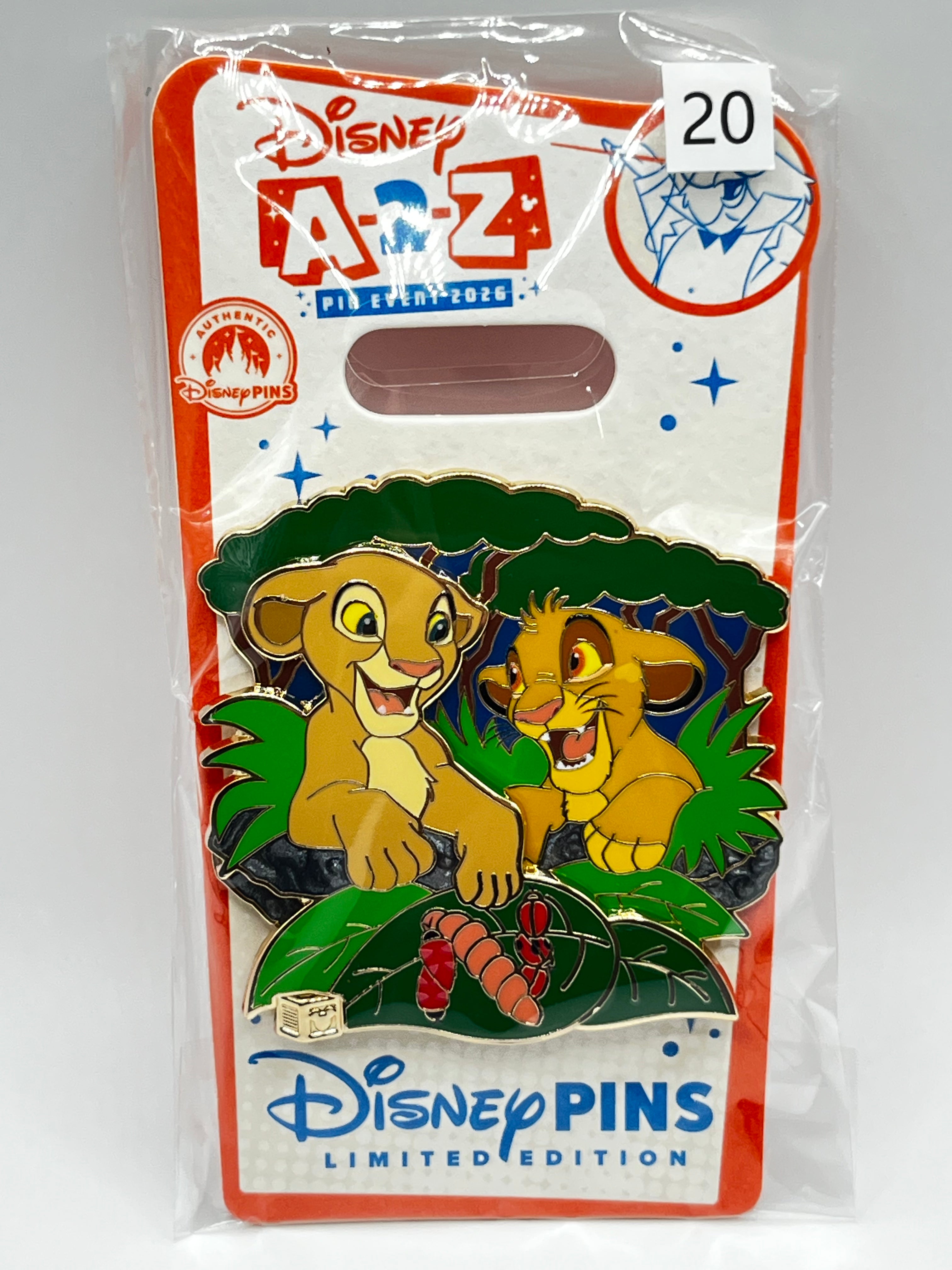 LE 650 A-2-Z Pin Event 2026 ‘N’ Nala The Lion King - T15