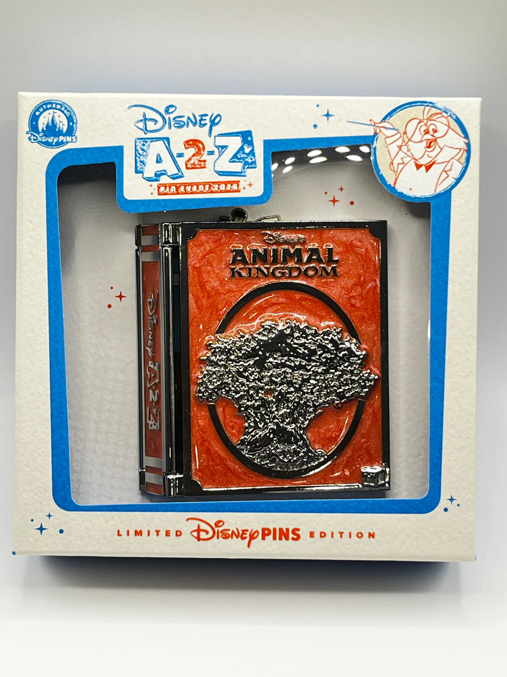 LE 500 A-2-Z Pin Event 2026 Animal Kingdom Hinge Book Pin Safari Minnie Jumbo -