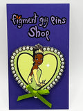 Princess Heart Portrait Tiana Princess & The Frog - C27