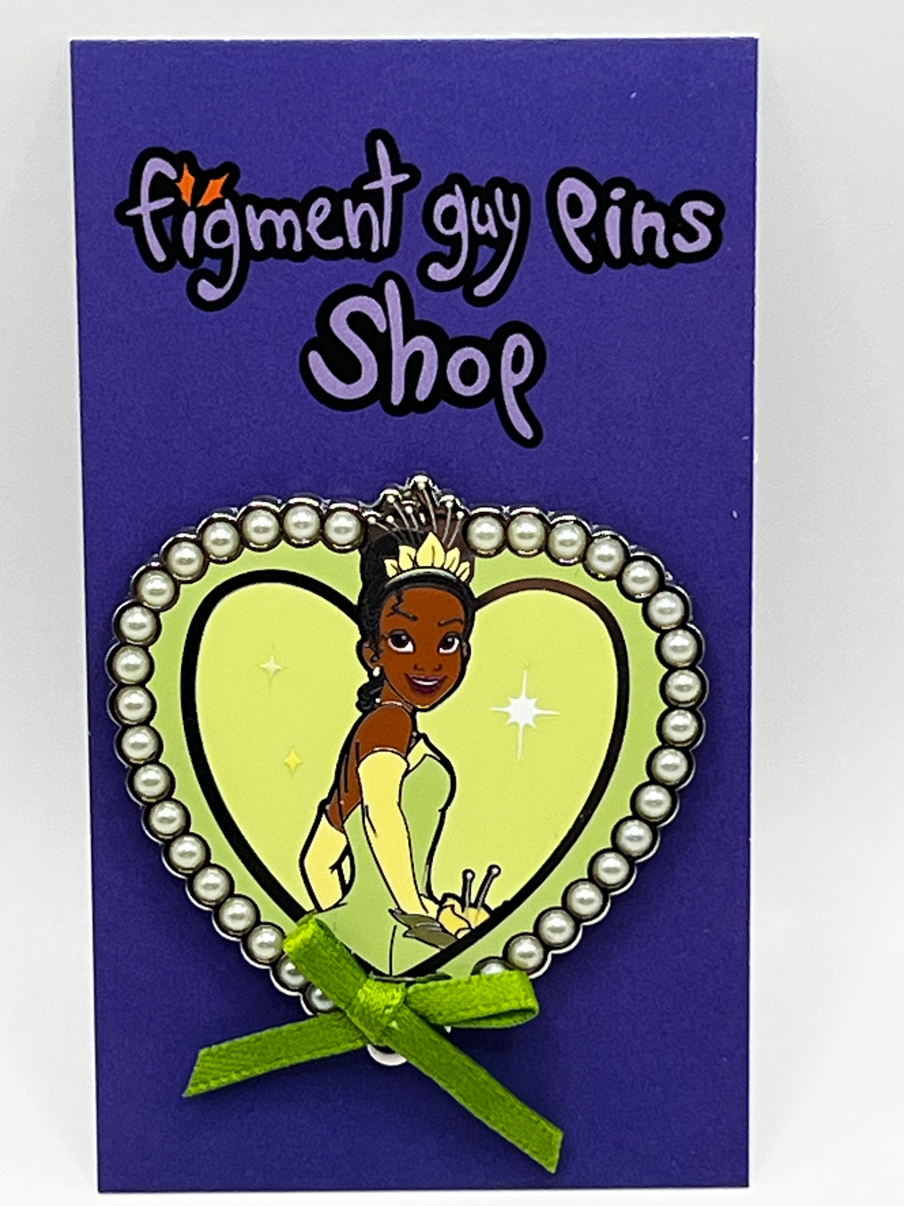 Princess Heart Portrait Tiana Princess & The Frog - C27