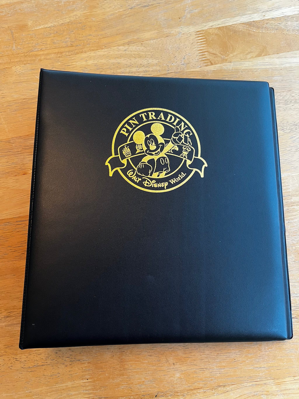 WDW Pin Trading Binder With 5 Felt Pages & Dividers - Book 2