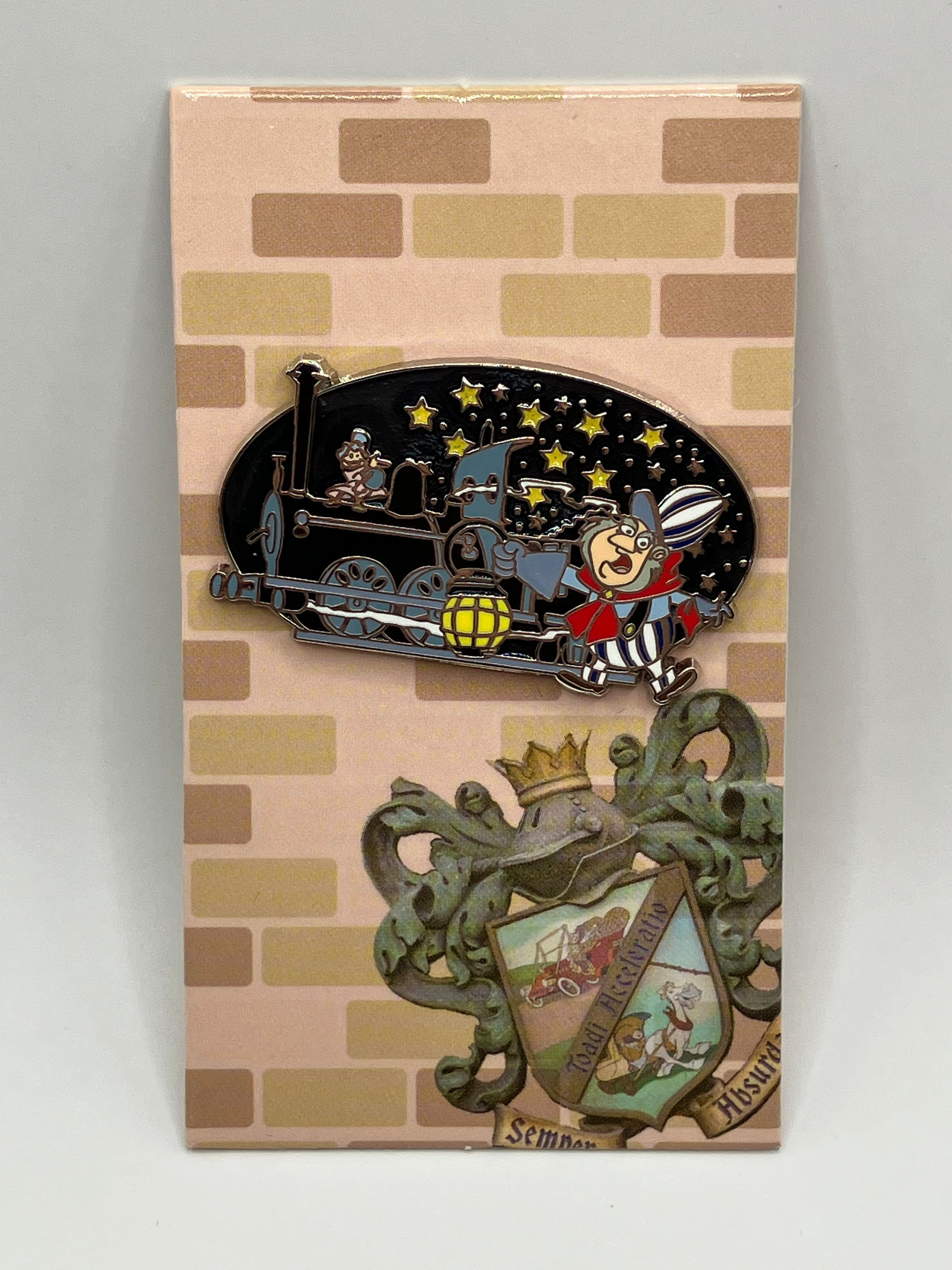 LR Mr. Toad's Wild Ride Train Conductor Reveal & Conceal