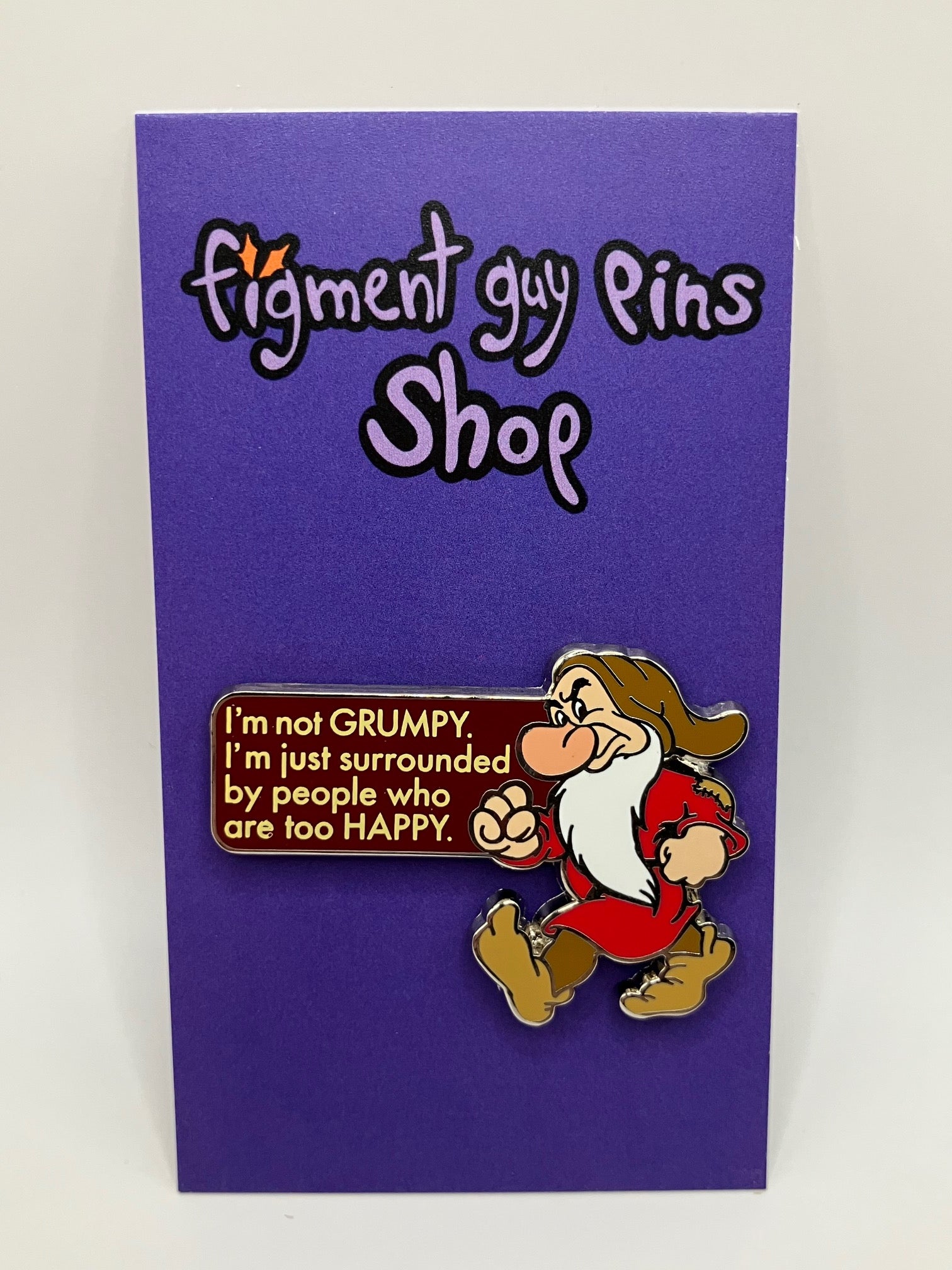 Snow White and The Seven Dwarfs "I'm Not Grumpy" Grumpy
