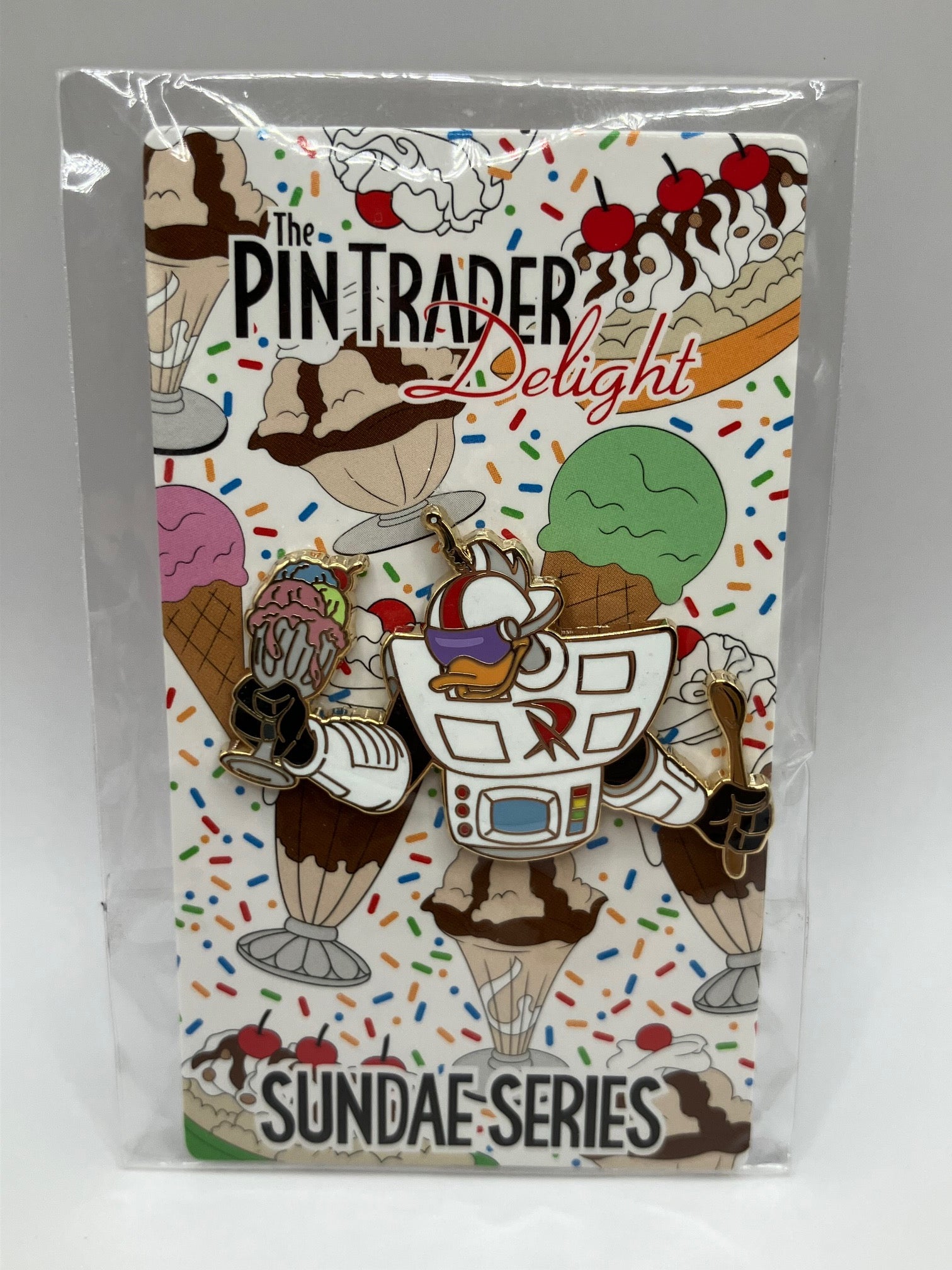 LE 400 The Pin Trader Delight Sundae Series Gizmoduck Duck Tales