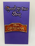 Disney Lorcana Logo Orange