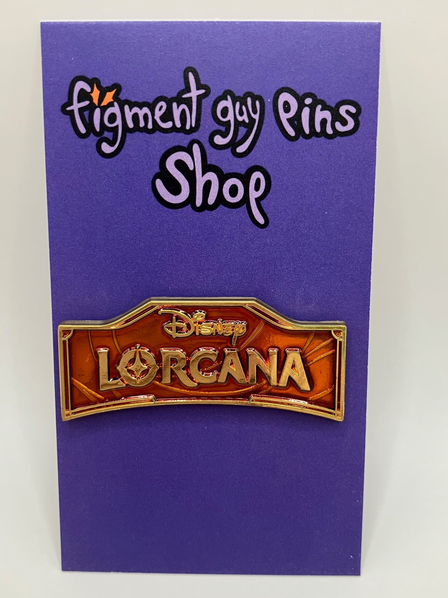 Disney Lorcana Logo Orange