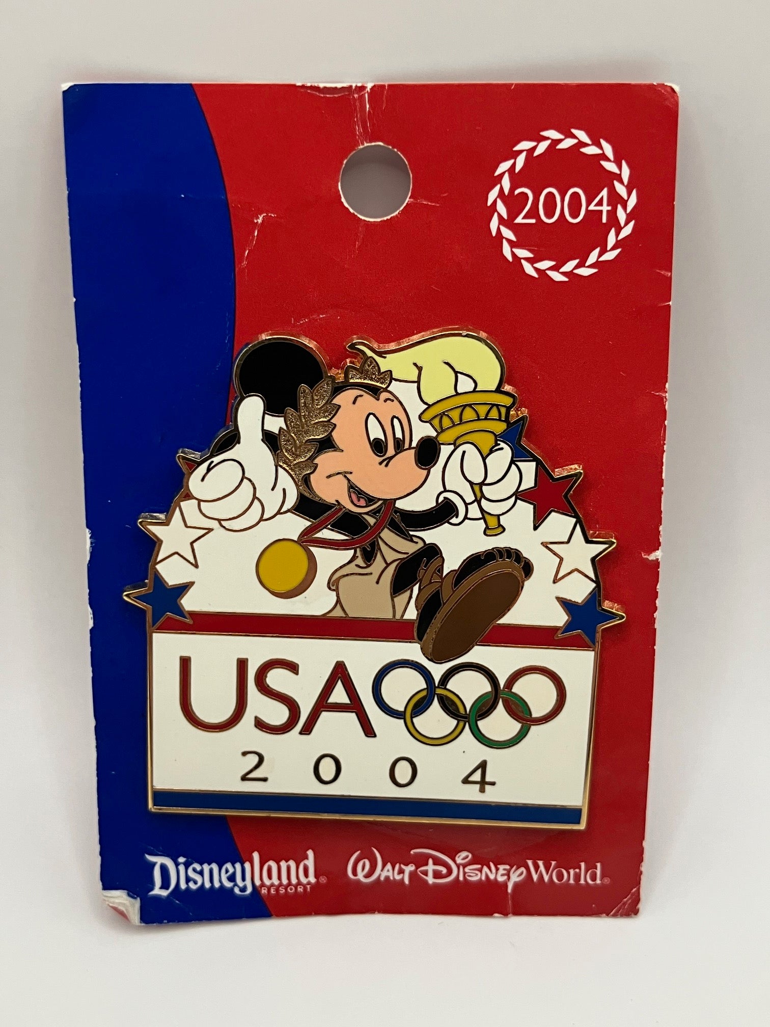 USA 2004 Olympics Mickey Mouse