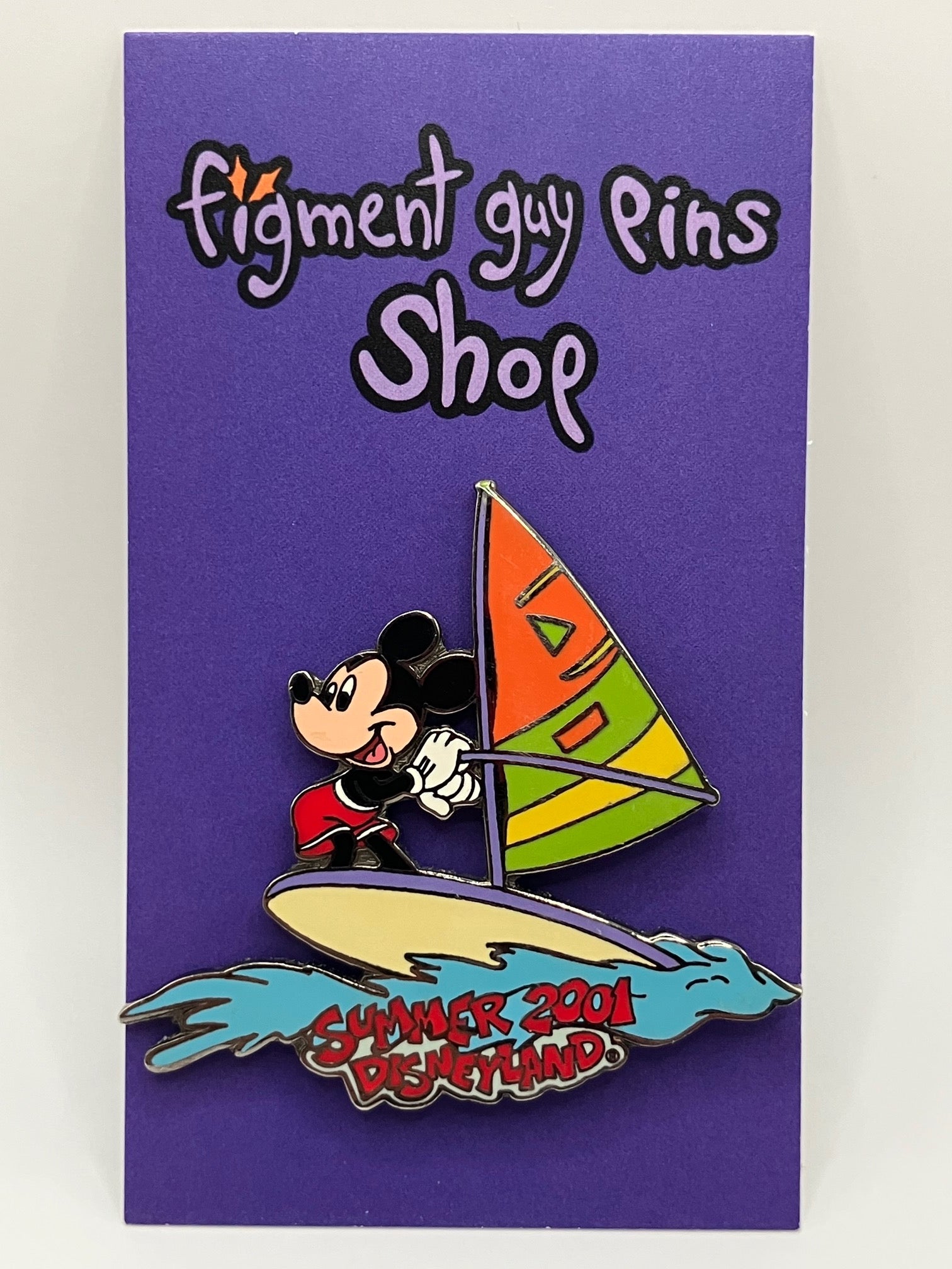 LE 3500 Disneyland Summer 2001 Pin Mickey Mouse