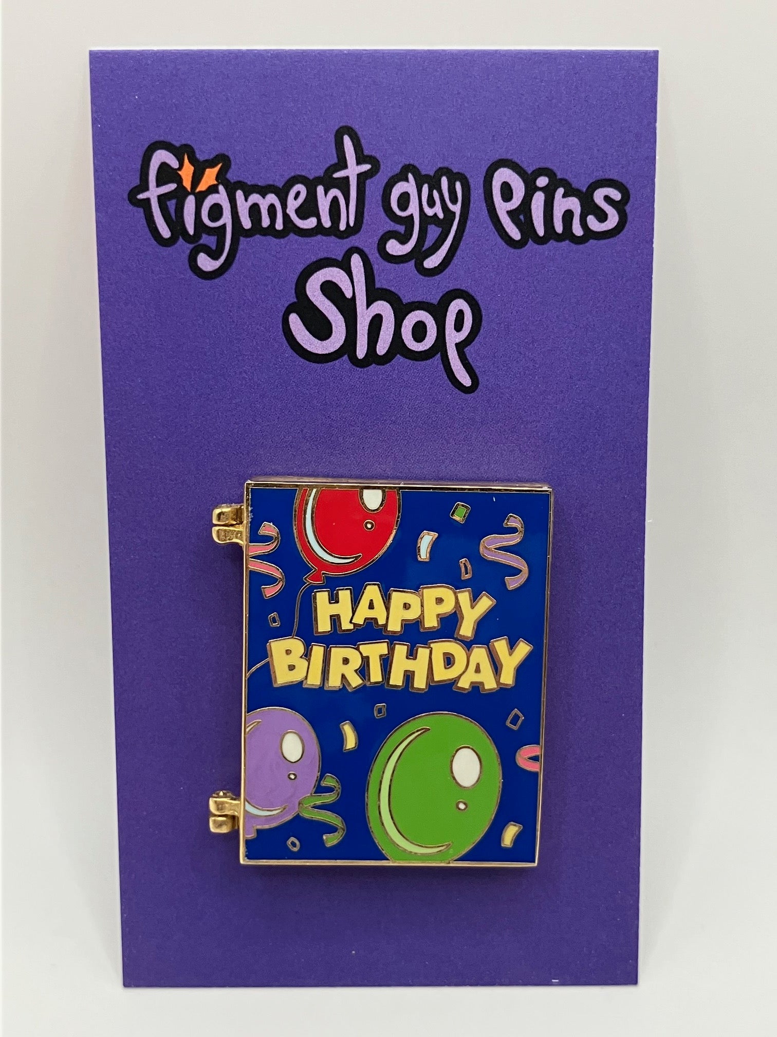 Cast Exclusive Happy Birthday Hinge Pin Mickey Mouse, Donald & Goofy 2003