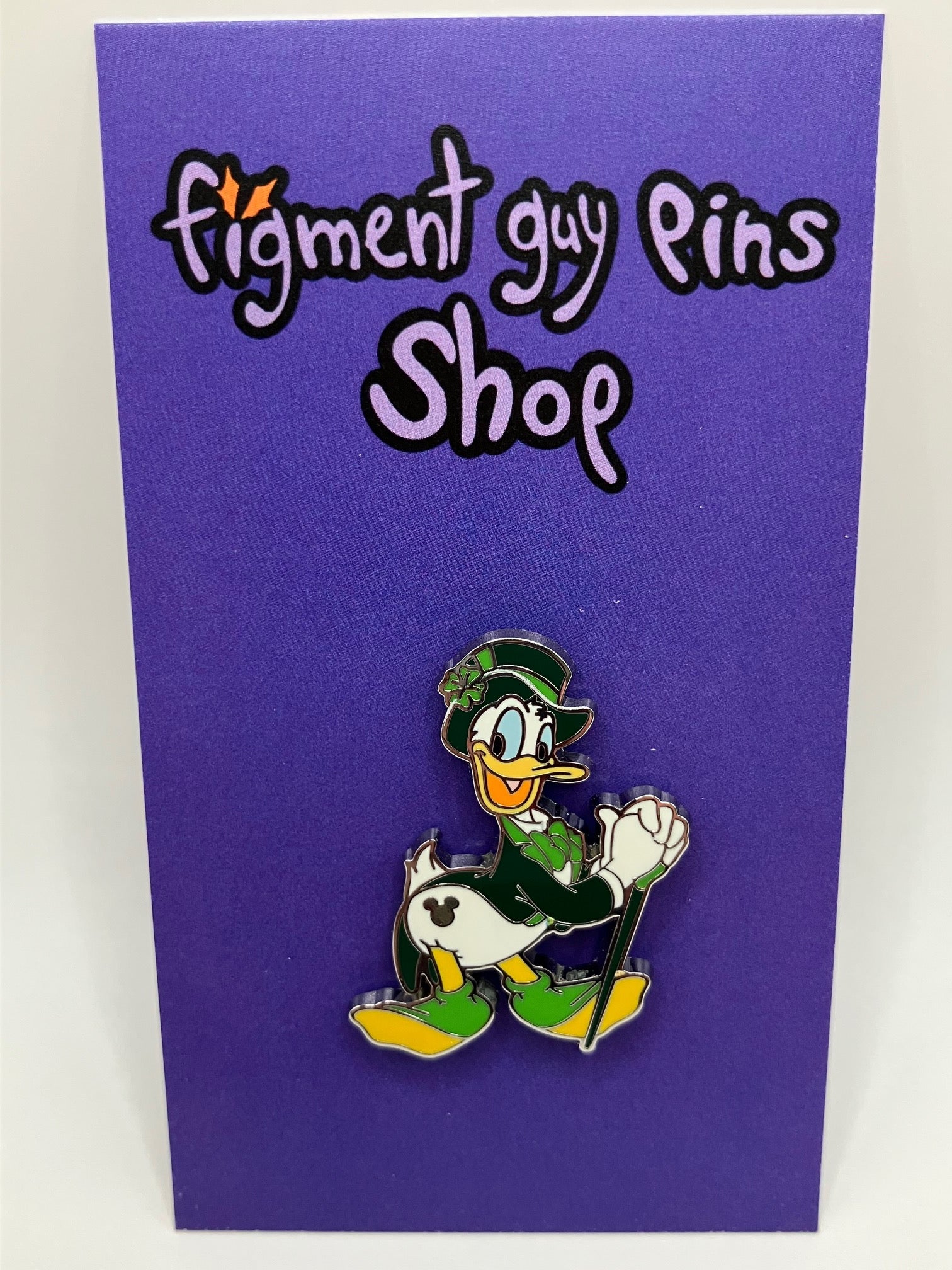 Hidden Disney Saint Patrick's Day Donald Duck