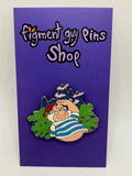 Smee Saluting Peter Pan