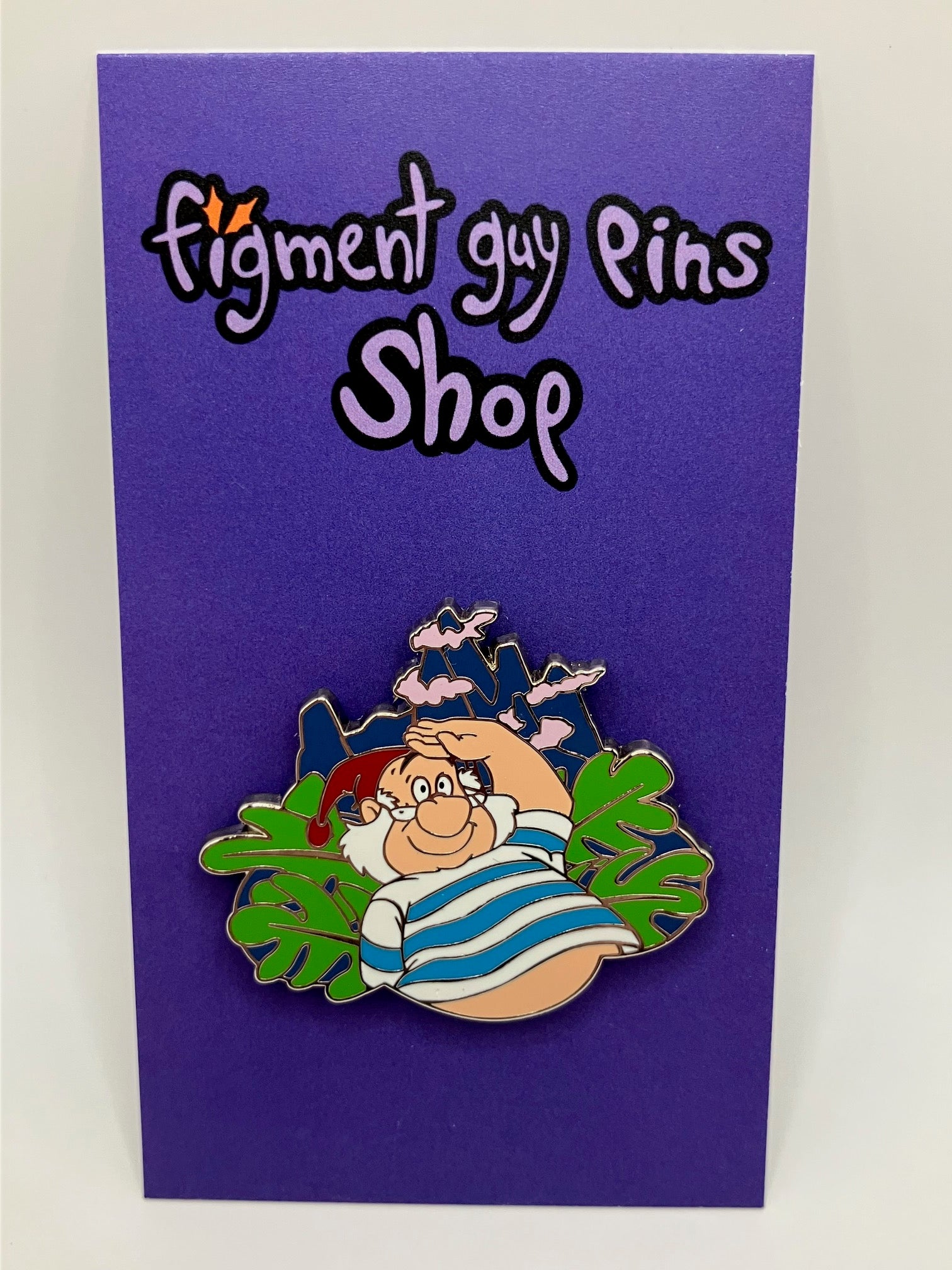 Smee Saluting Peter Pan