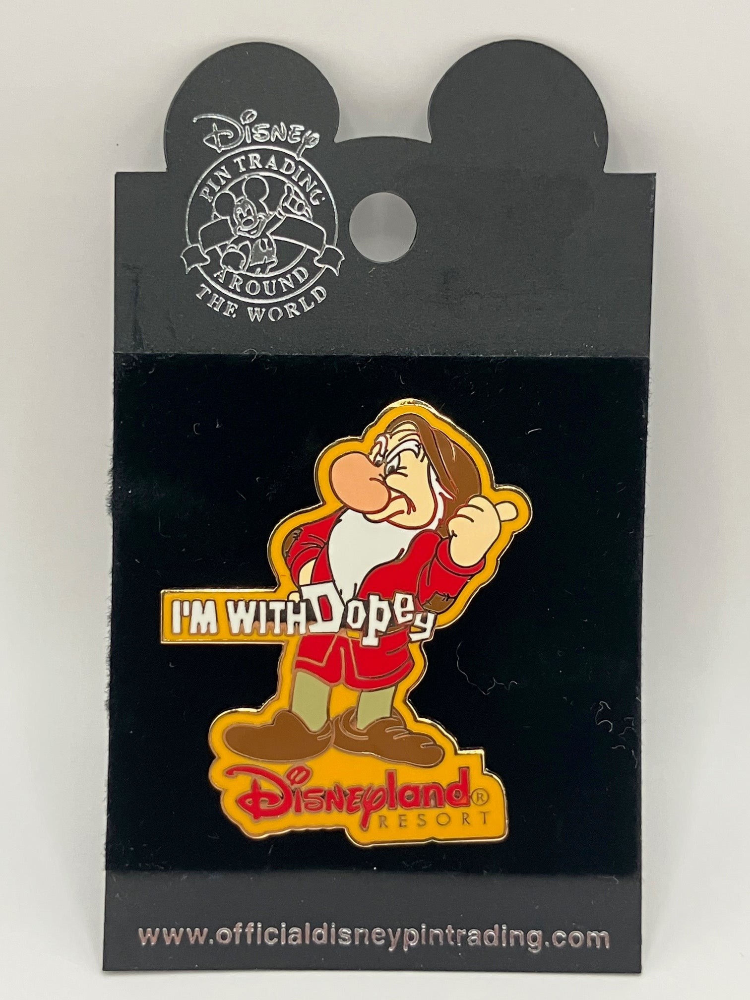 Disneyland Resort "I'm With Dopey" Pin 2005
